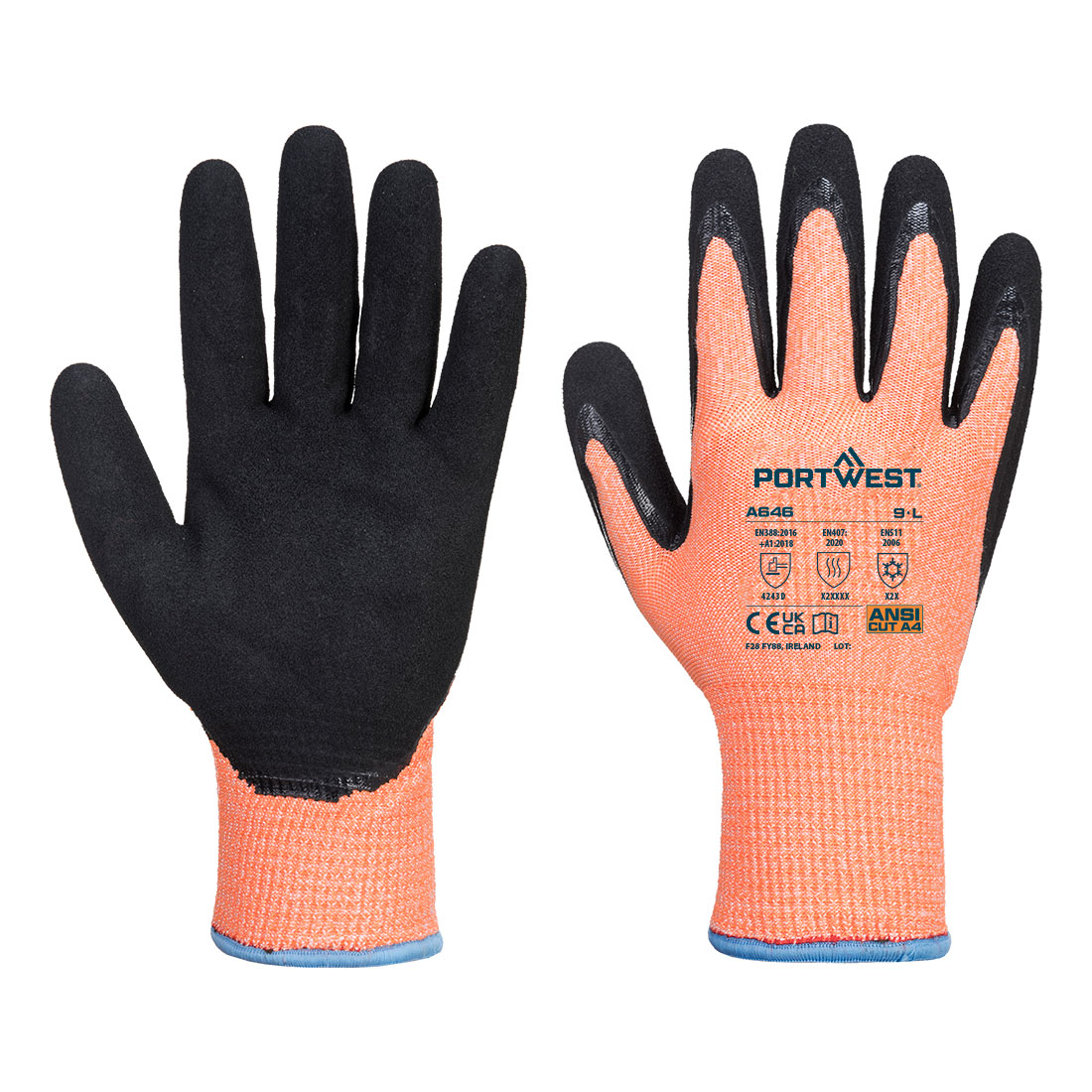 A646 - Guante de Nitrilo Vis-Tex Winter Cut D13