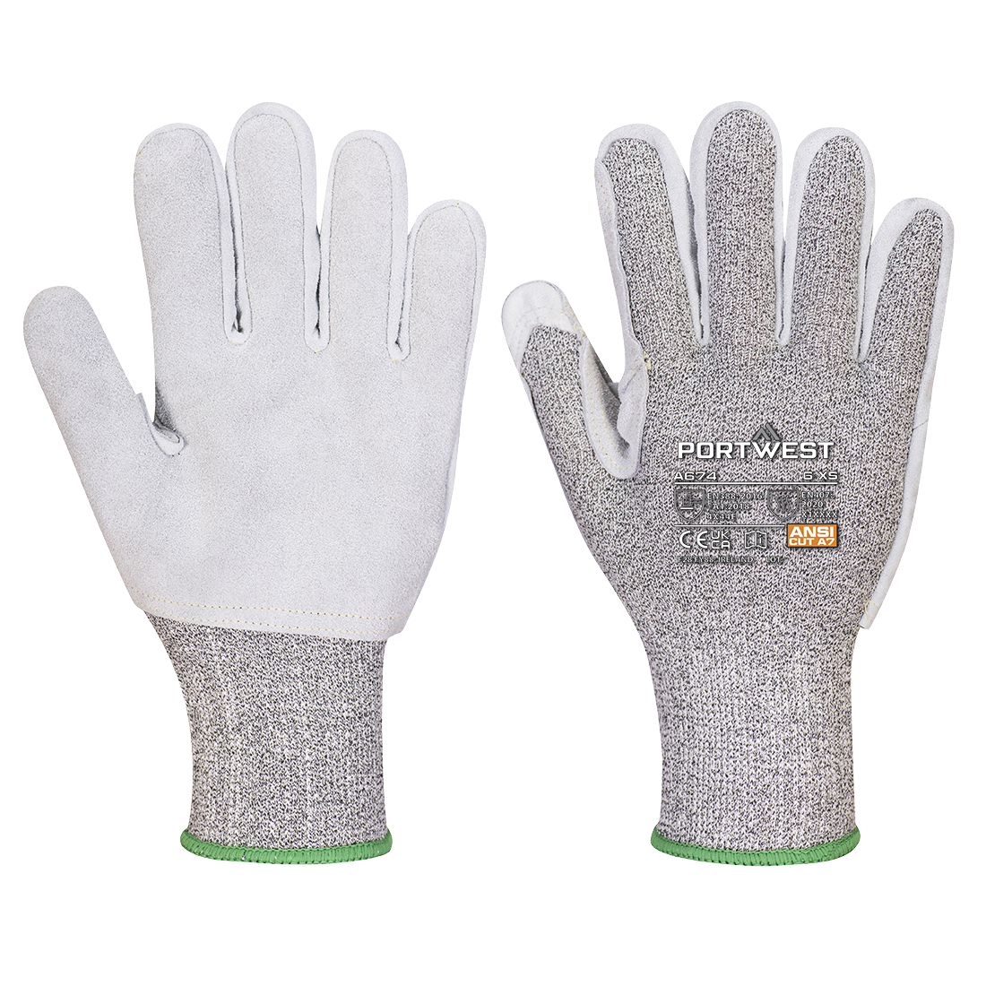 A674 - Guante CS Cut F13 de piel resistente al corte
