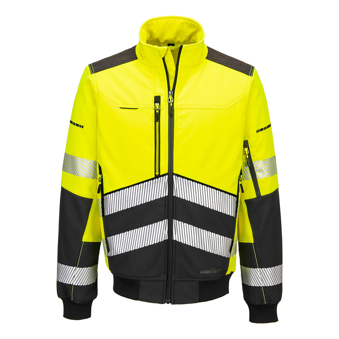 EV468 - Cazadora Softshell EV4 Hi-Vis (3 Capas)