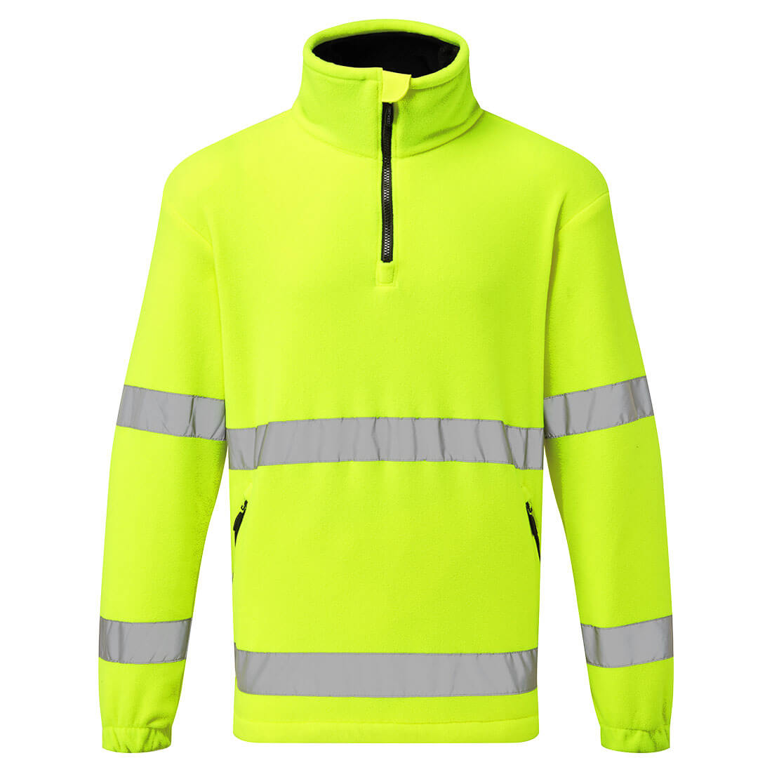 F302 - Forro polar Hi-Vis 1/2 Zip