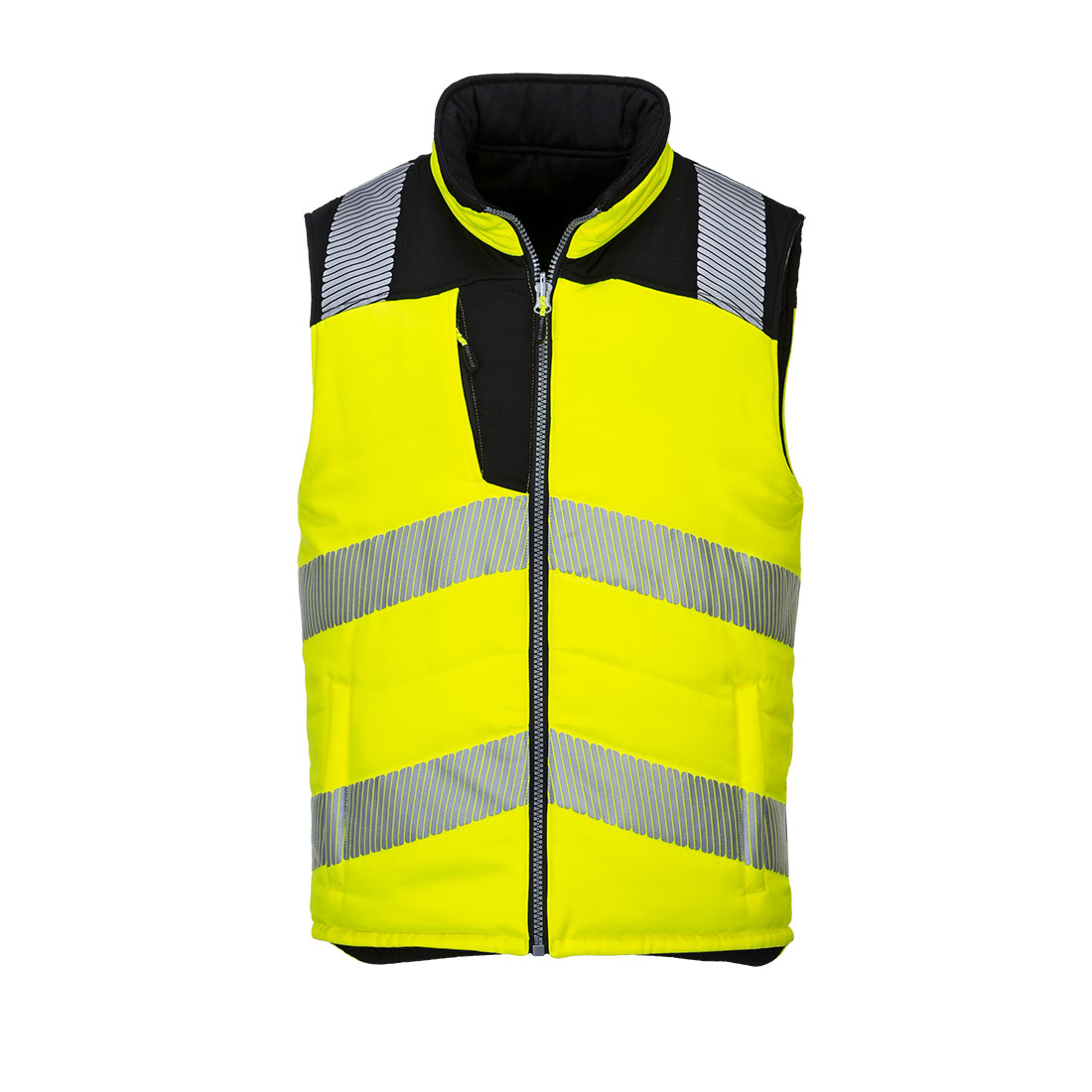 PW374 - Chaleco de calor reversible PW3 de alta visibilidad