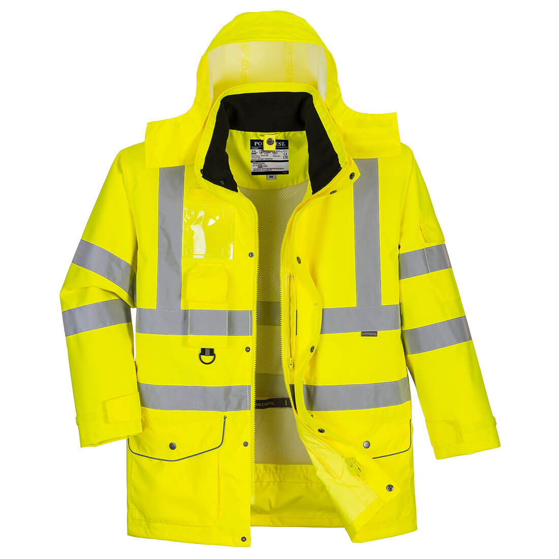 S427 - Chaqueta 7 en 1 transpirable y de alta visibilidad Traffic
