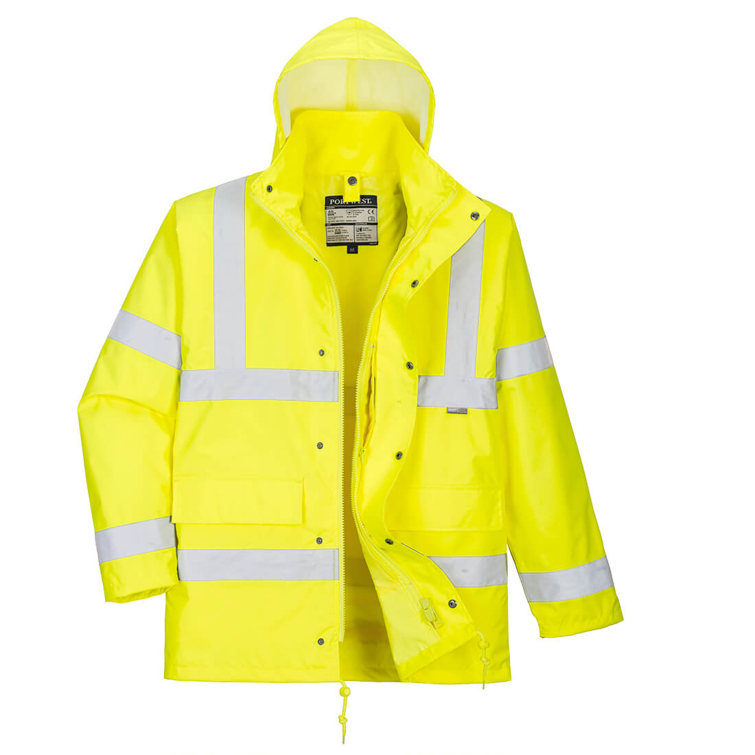 S468 - Parka 4 en 1 Traffic  de alta visibilidad