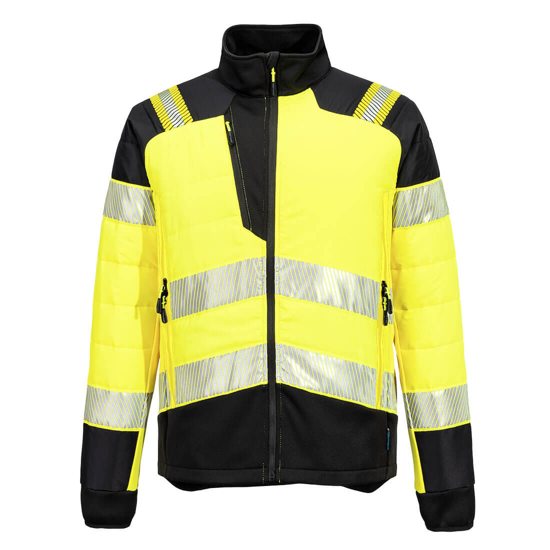 T170 - Chaqueta PW3 Hi-Vis Hybrid Baffle