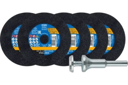 Kit de inicio discos de corte para amoladora recta